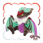 Authentic Pokemon Center Pokemon fit plush Noivern 17cm (wide) Collectors item